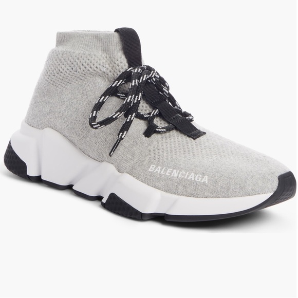 Balenciaga - Mid Speed Lace-Up Sneaker, Women’s US 9 - Picture 1 of 12